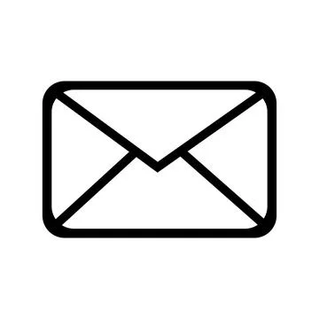Mail, message, communication icon vector Stock Illustration