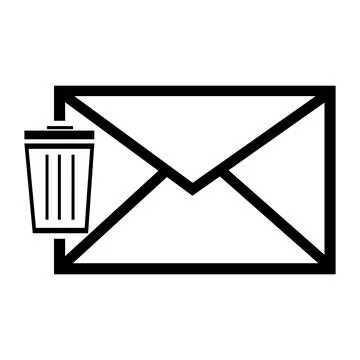 Mail, message, communication icon vector Stock Illustration