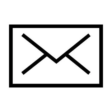 Mail, message, communication icon vector Stock Illustration