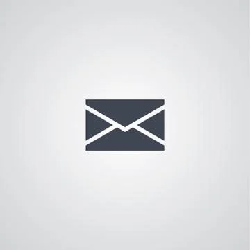 Mail message logotype Stock Illustration