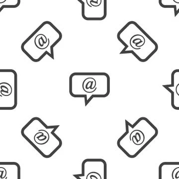 Mail message pattern Stock Illustration
