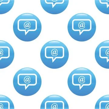 Mail message sign pattern Illustrazione stock