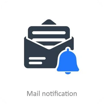 Mail Notification Stock Illustration