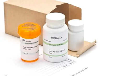 Mail Order Medications Stock Photos