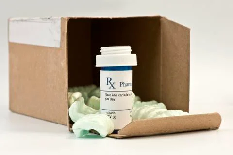 Mail order meds Stock Photos