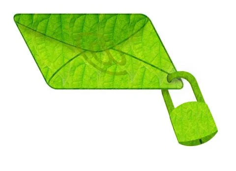 Mail security Stock Illustration