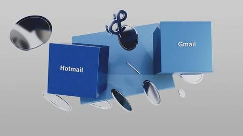 Mail Sending 3D Animation V03 Stock Illustration