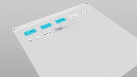 Mail Sending 3D Animation V15 Stock Illustration