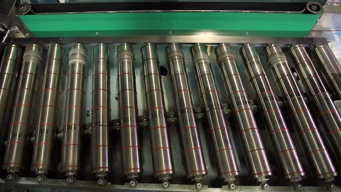 Mail sorting machine3 Stock Footage 128378326