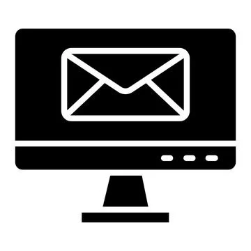 Mail Vector Icon Design Illustration Stock Illustration