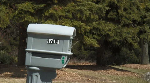 Mailbox 01 Stock Footage
