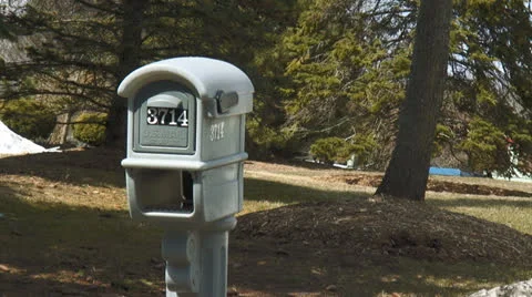 Mailbox 02 Stock Footage