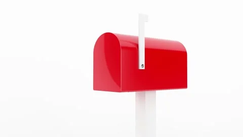 Mailbox animation Stock Footage 136332621