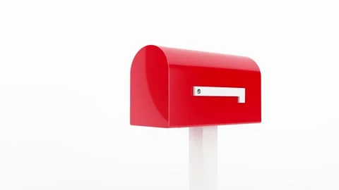 Mailbox animation Stock Footage 136332680