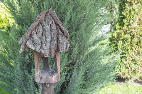 Mailbox on the background of green trees Stock-Fotos