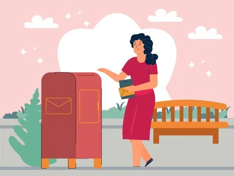 Mailbox Concept Illustration Stock Illustration