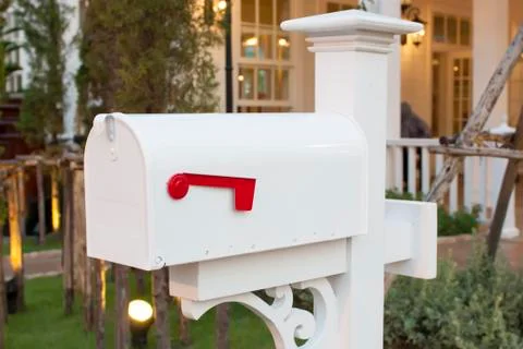 Mailbox house Stock Photos