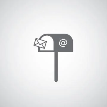 Mailbox icon Stock Illustration