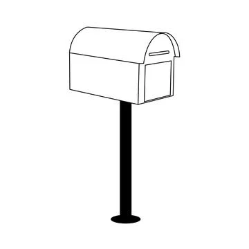 Mailbox icon Stock Illustration