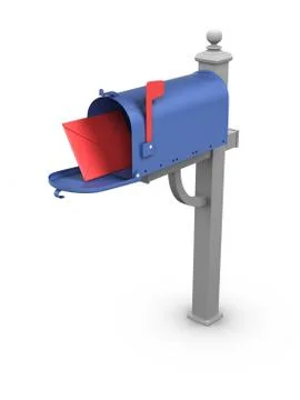 Mailbox Stock Illustration