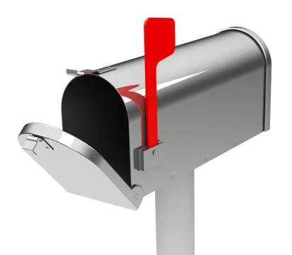 The mailbox Stock Illustration