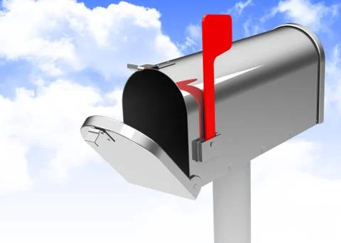The mailbox Stock Illustration