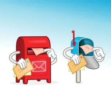 Mailbox Stock Illustration