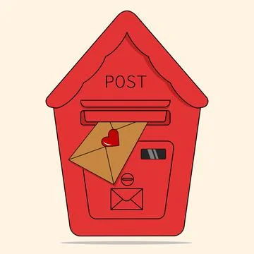 Mailbox Stock Illustration