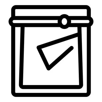 Mailbox receiving mail envelope icon delivering postal letter Illustration