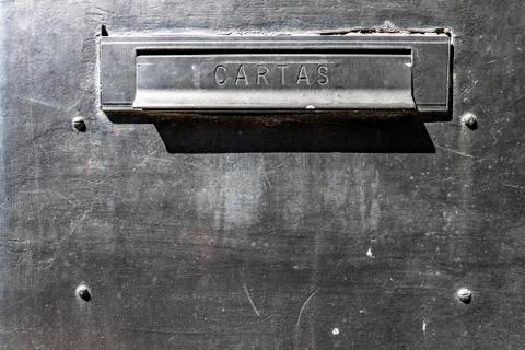 Mailbox on wall Stock Photos