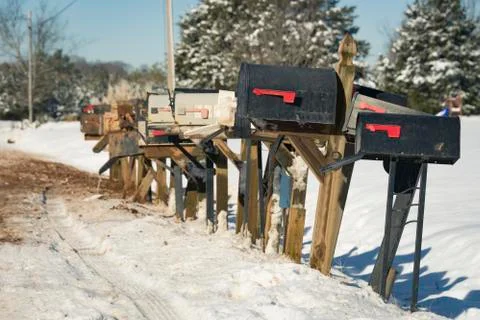 Mailboxes-1 Stock Photos