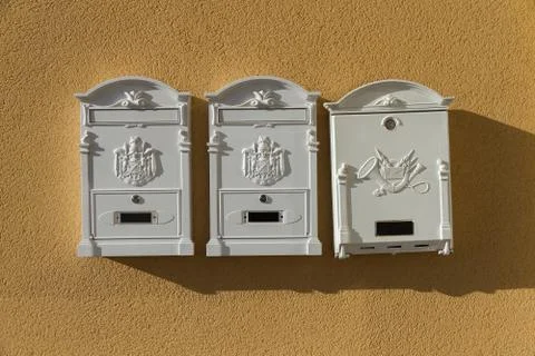 Mailboxes Foto stock