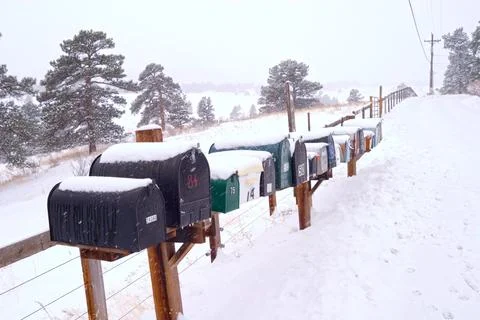 Mailboxs Stock Photos