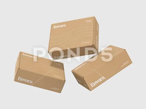 Mailing Box Mockup PSDテンプレート