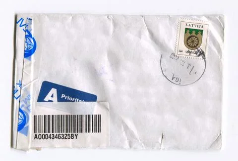 Mailing envelope. Foto stock