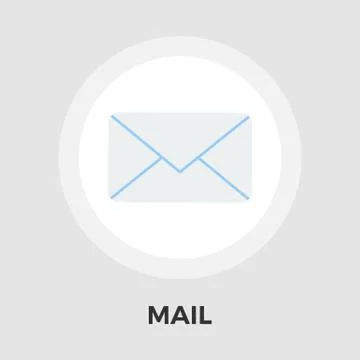Mailing Line Icon Stock Illustration