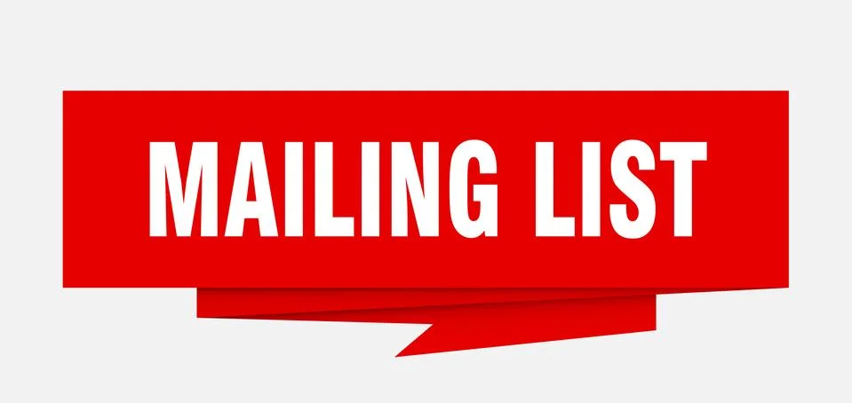 Mailing list Stock Illustration