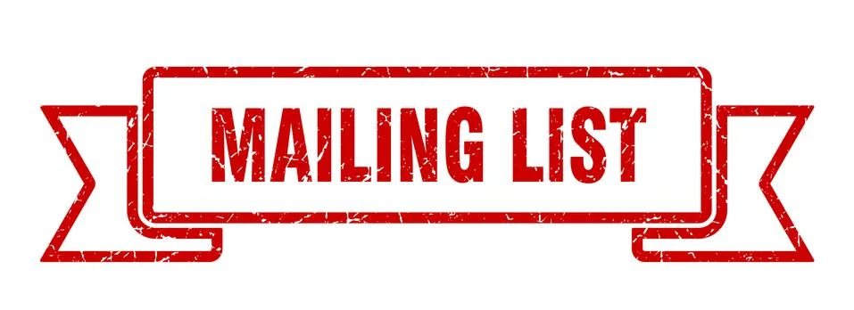 Mailing list Stock Illustration
