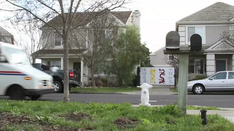 Mailman Stock Footage 620811
