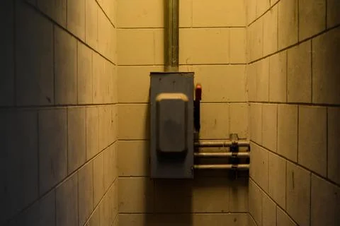 Main Breaker Switch Foto stock