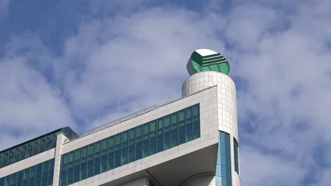 Main building of Sberbank Stock Footage 121382918