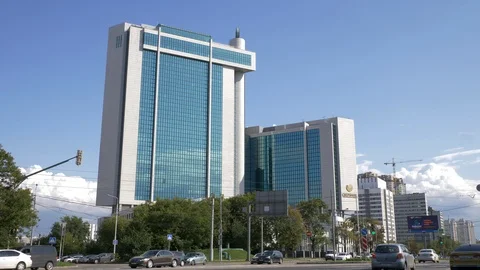 Main building of Sberbank Stock Footage 121382950