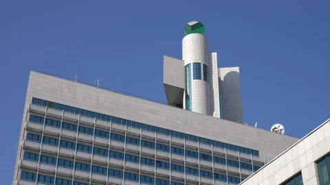 Main building of Sberbank Stock Footage 121383276