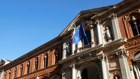 Main building of the University of Milan. Vidéo 81189108