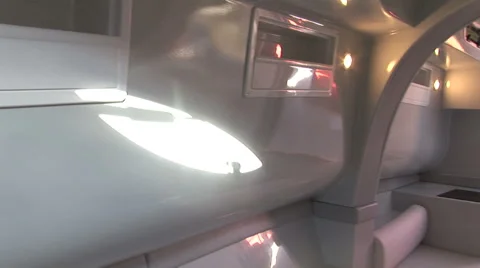 Main cabin on maxi tib  Stock Footage 41708795