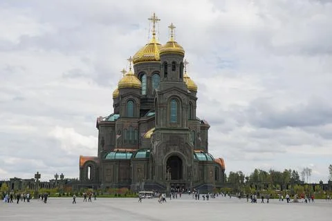 The Main Cathedral of the Armed Forces of the Russian Federation 写真素材