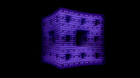 Main darkblue FX Stock Footage 9820104