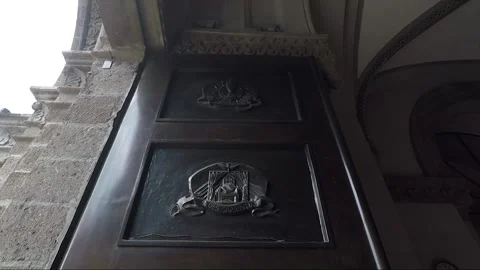 Main Door or Entrance Gate to Manila Cat... | Stock Video | Pond5