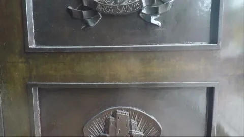 Main Door or Entrance Gate to Manila Cat... | Stock Video | Pond5