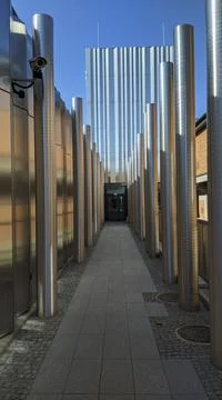 Main entrance to the museum 写真素材